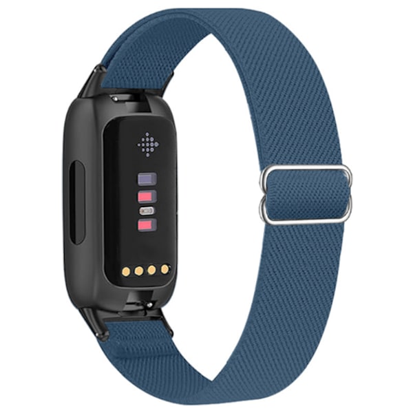 Fitbit Inspire 3 Ranneke Joustavaa Nailonia Laivastonsininen