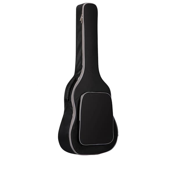 40-41 Tommer Akustisk Guitar Taske med 10T Polstring Black Black
