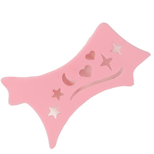 Silikon-ögonskuggsstämpel - Enkel applicering av ögonskugga Pink Pink