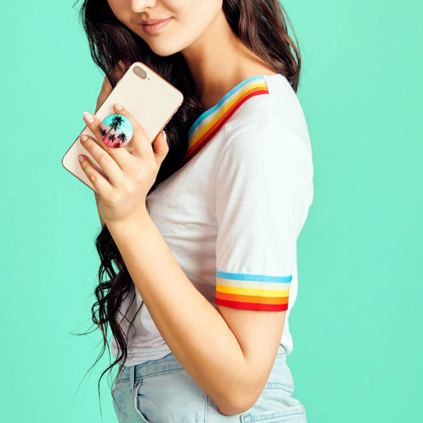 POPSOCKETS Tropical Sunset Avtagbart Grip med Ställfunktion