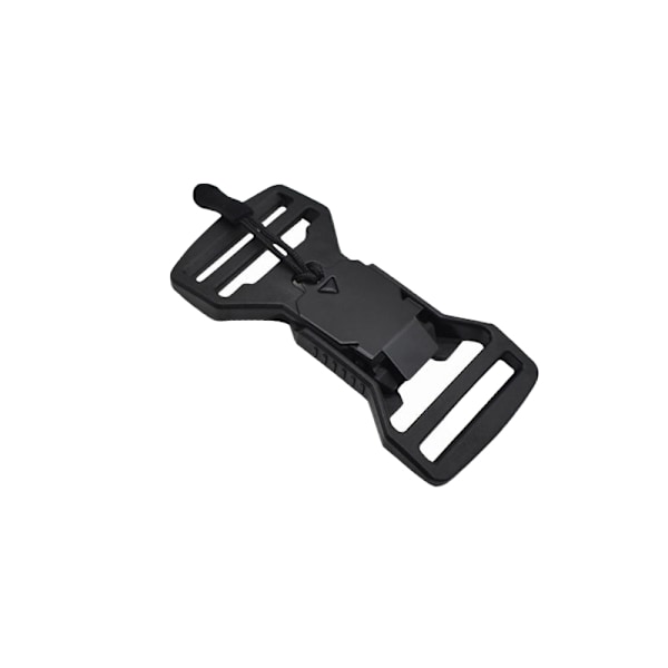 2-pack Magnetisk Spänne Svart - Snabbfäste för Väskor, Bälten och Taktisk Utrustning Model 9
