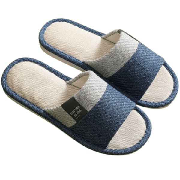 Pars Anti-Slip linetofflor för alla årstider S S