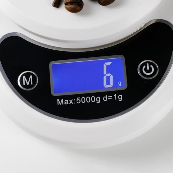 Digital Kitchen Scale 3kg/0.1g Precision with Backlit LCD Tare och Multi-Unit Conversion