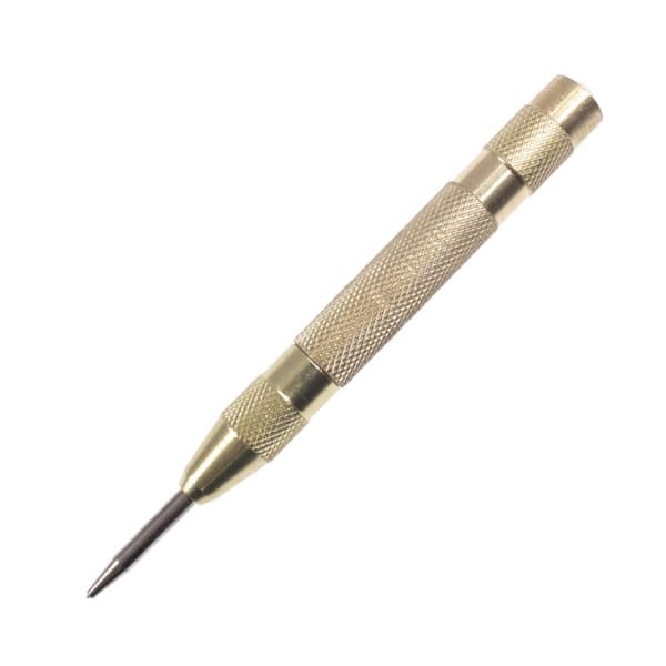 3-pack Hex Shank Spiral Borrsteg Center Punch Combo Set - Guld Titanium Belagd