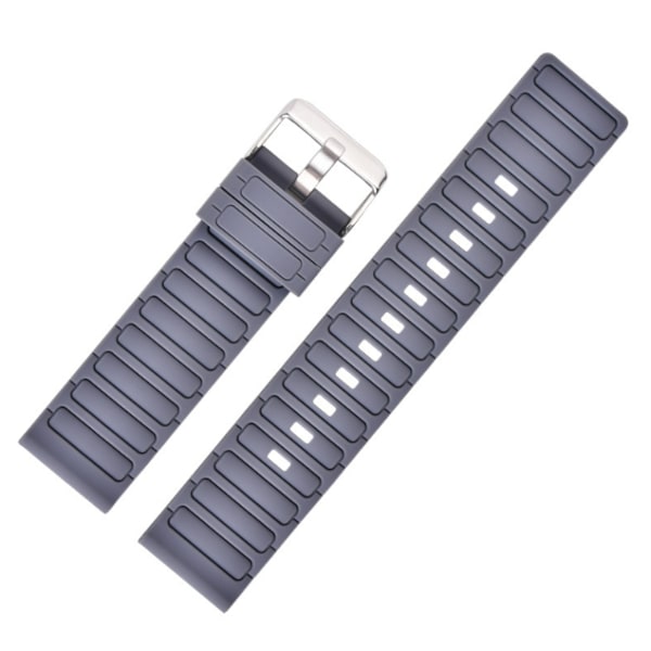 Huawei GT2/GT3/GT4 tvåfärgade silikonarmband Grå