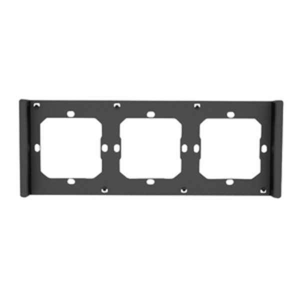 Ram för strömbrytare M5 80 trippel 3-faldig SONOFF M5-3C-80-F (grafit/svart)