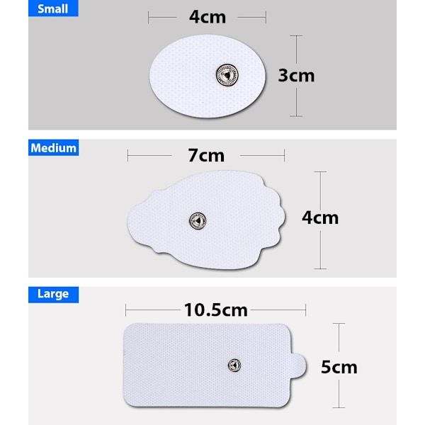 Elektroterapipuder til smertelindring White White