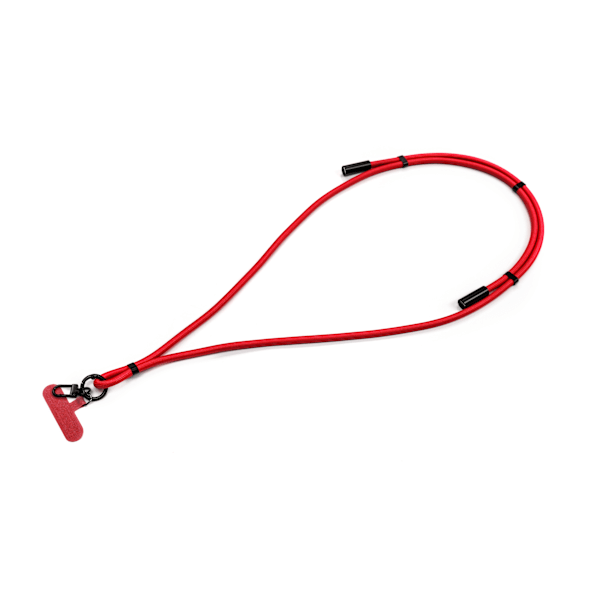 2-i-1 snabbladdningskabel med lanyard - Typ-C till Typ-C
