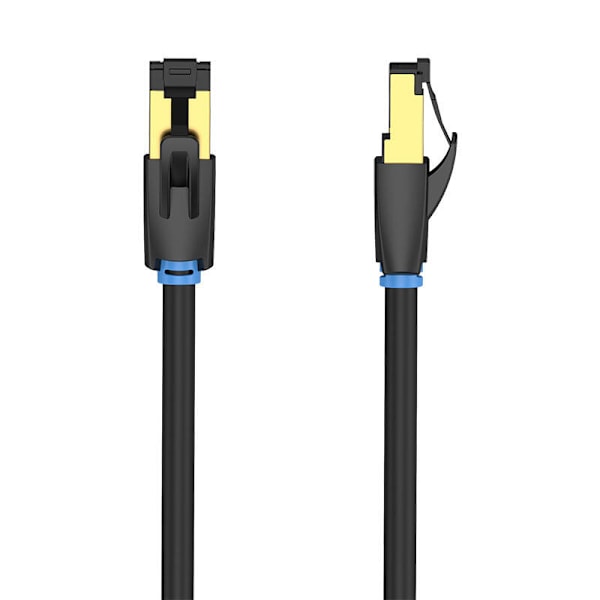 Netværkskabel CAT8 SFTP ventilation IKABH RJ45 Ethernet 40Gbps 2m Sort