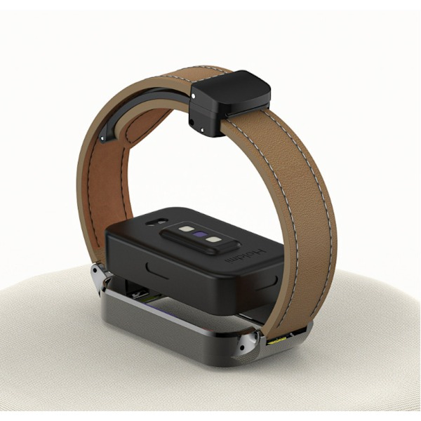 Redmi Band 3 Magnetisk vikbar metallramrem kaffe