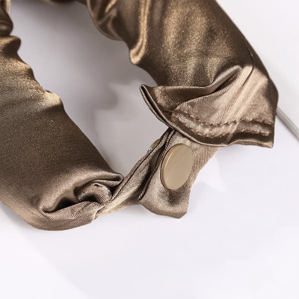 Set med Hårband för Värmelös Hårcurling Brown Brown