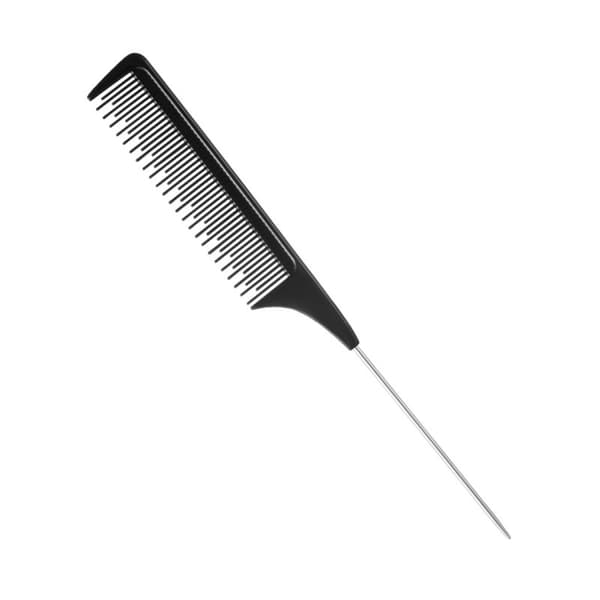 Pointed Tail Hair Comb 3-Piece Set – Steel Pin Teasing and Styling Combs for Volume and Precision