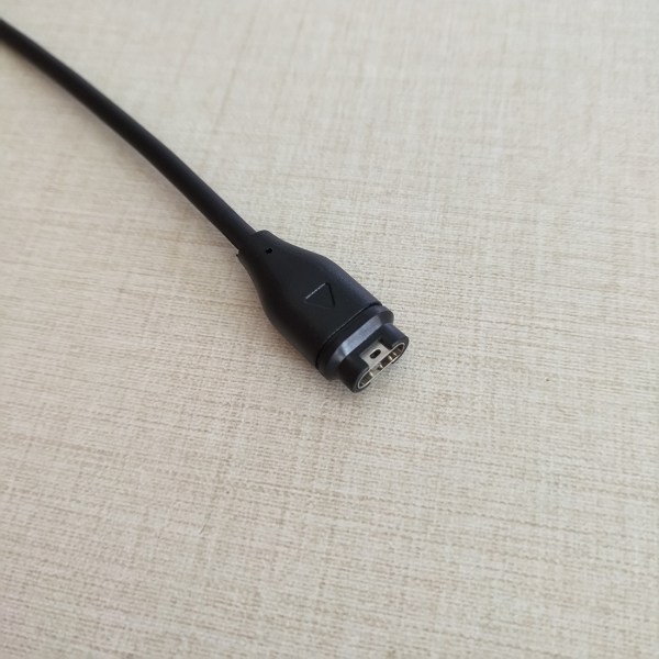 USB-C Smartwatch ladekabel Garmin Fenix 5 / 5X / 5S / 6 / 6X / 6S Sort
