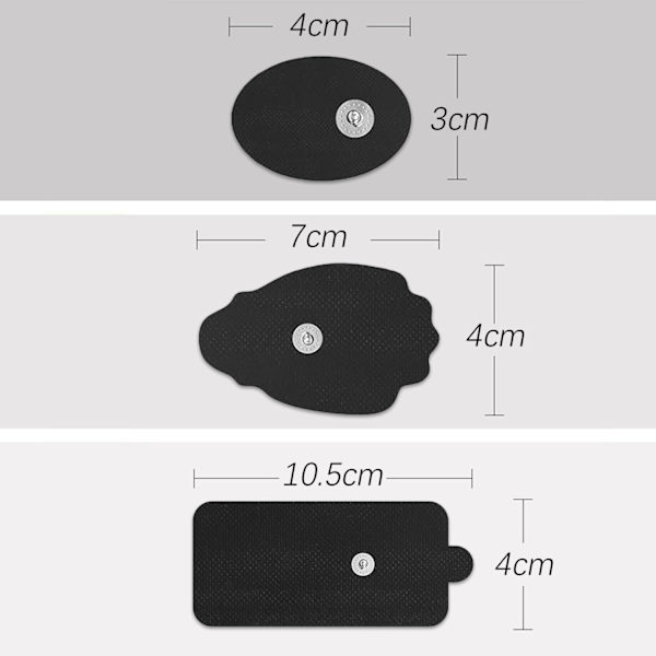 Elektroterapidynor för Smärtlindring Black Black