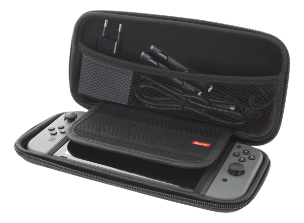 Nintendo Switch hard carry case, 10 slots for games, black