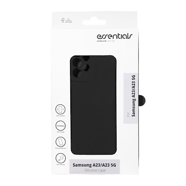 Samsung Galaxy A23/A23 5G Silicone back cover, Blk