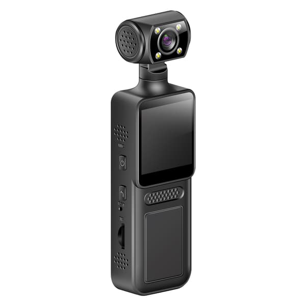 High-Definition Clip-On Body Camera M12 Direkte Optagelse