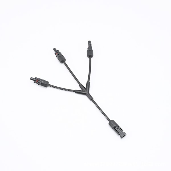 MC4Y Branch Connector - 1000V-30A - Sort