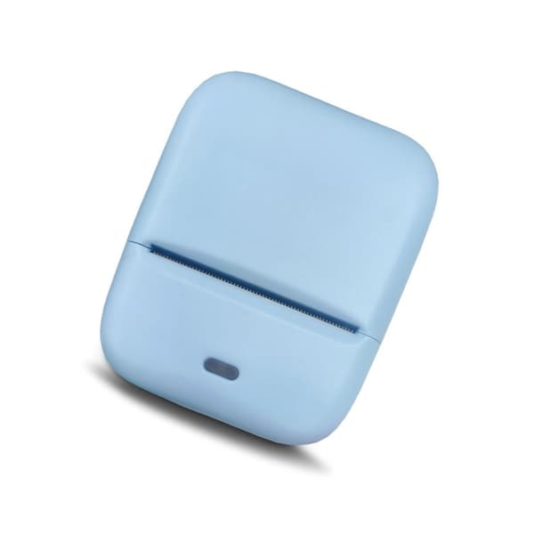 Mini Bluetooth-tatoveringsprinter – trådløs termoprint, 203 dpi og 48 mm, til designforberedelse i studie, hjemme og udendørs Blue Blue