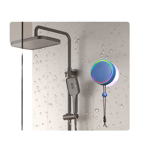 FM0208 Bärbar Bluetooth-högtalare med Snodd - Djupblå Blue Blue