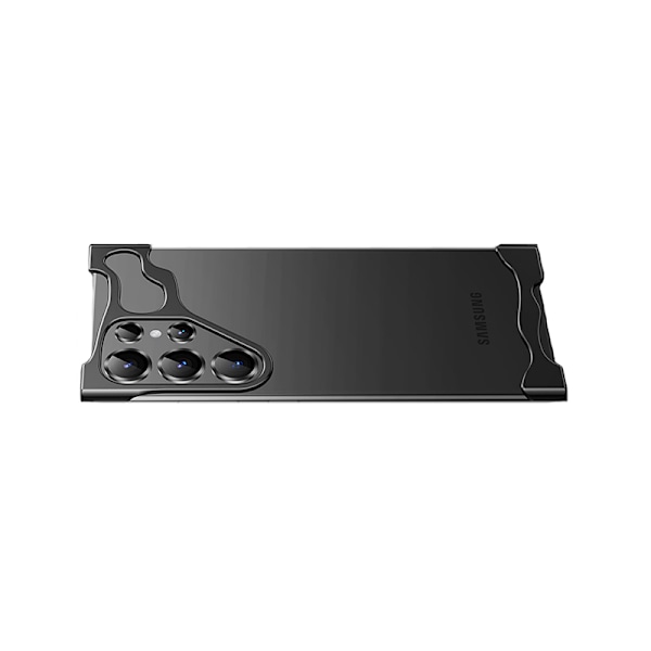 Unikt metallramsfodral + linsskydd för Samsung S24