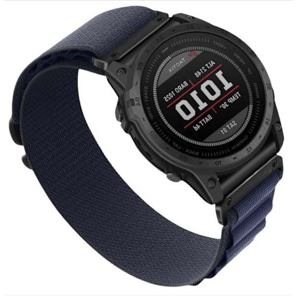 Nylon urrem til Garmin Fenix 8/8S/6X/7X/Pro/Tactix 22 mm