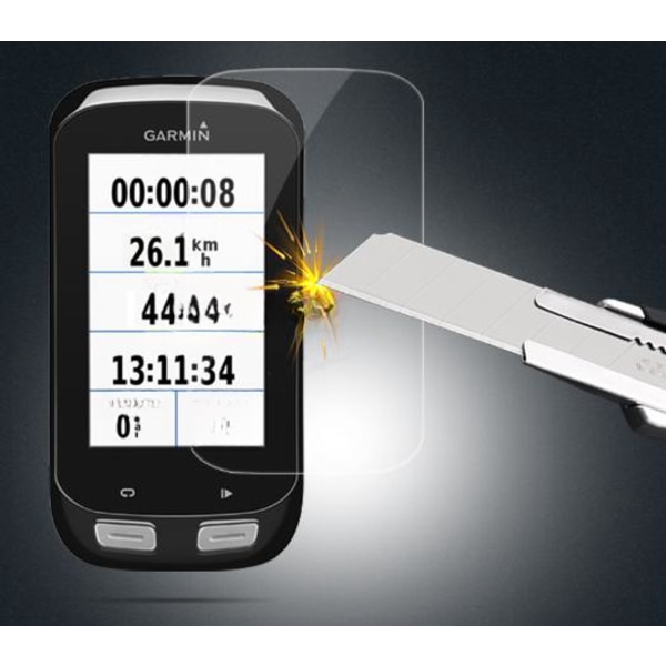 Heltäckande Skärmskydd för Garmin Edge 1000 - 2 pack Transparent