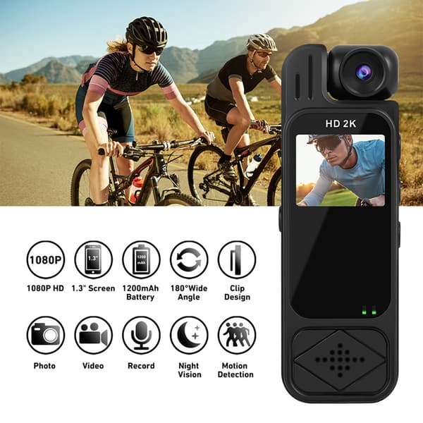 Pocket Camera Y1 med skærm - Kompakt og diskret Model 4
