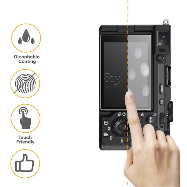 Sony A7C2 karkaistu lasi näytönsuoja