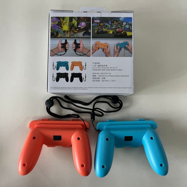 Ergonomiset mukavuuskahvat Nintendo Switch Joy-Cons -ohjaimille