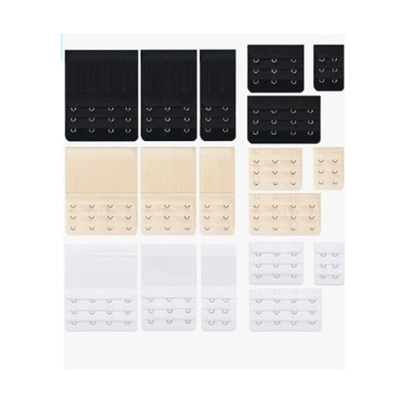 Elastisk BH-Förlängare, 18-pack