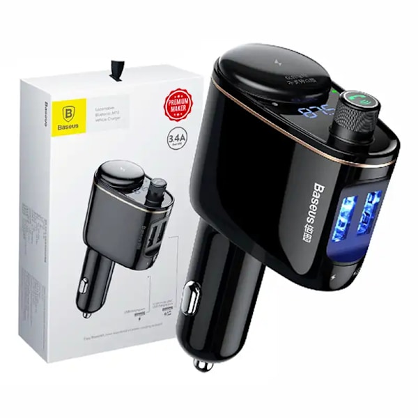 Bil Bluetooth MP3-afspiller Baseus S-06Black OS