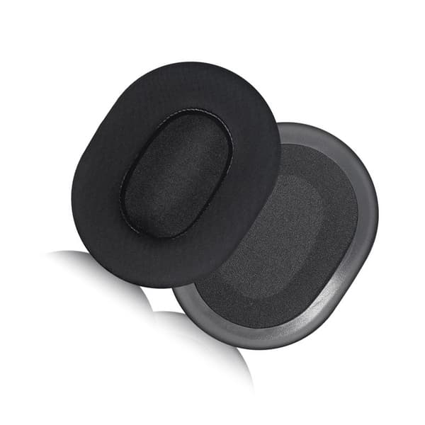 Udskiftnings ørepuder kompatible med Sony INZONE H3 headset - Sort is silke stof