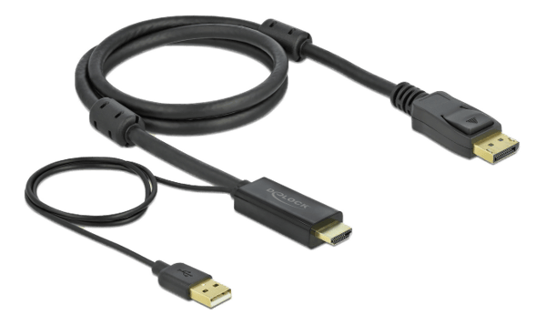 HDMI to DisplayPort cable 4K 30 Hz 1 m