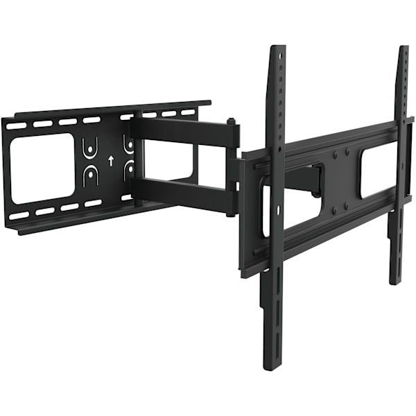 Wall mount for tv/screen, 37"-75",  max 50kg, 3 leads, black Svart