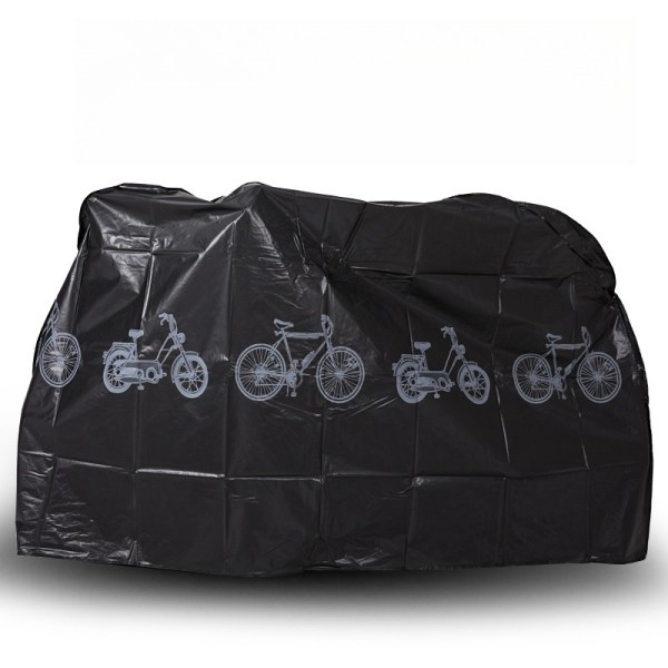 Cykelskydd, regnsnöskydd och UV-skydd Svart