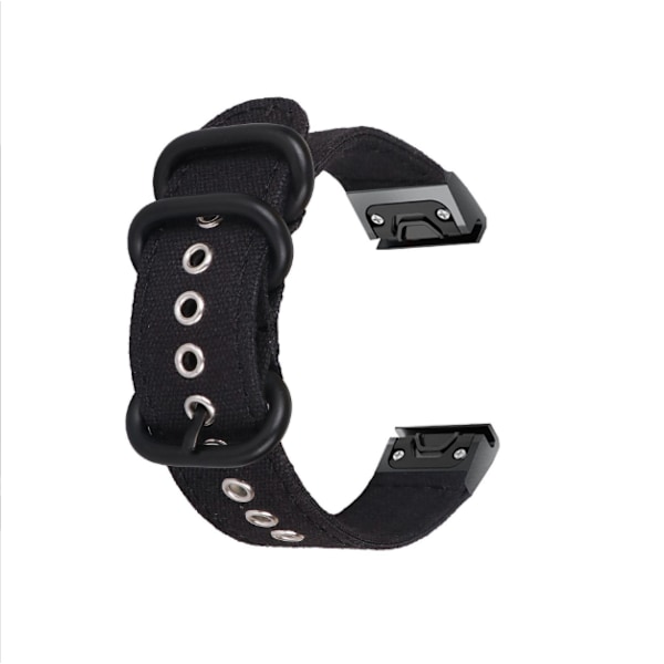 Quick Release Canvas urrem til Garmin Fenix 6/7/7X Pro 22 mm