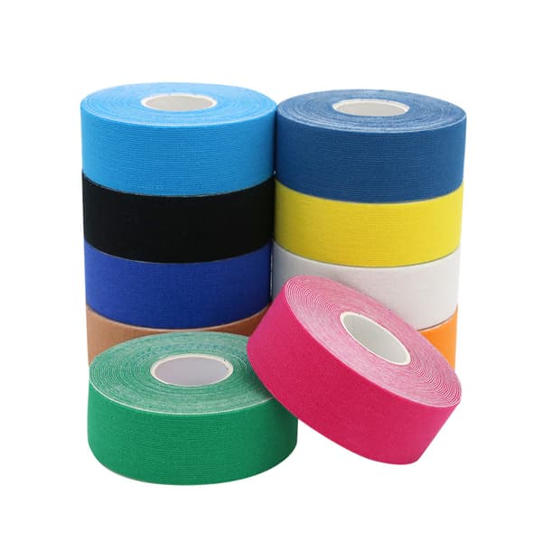 Ansiktslyftande tejp i hudton - 2,5 cm x 5 m (komfortpassform) - 2-pack Black Model 1 Black