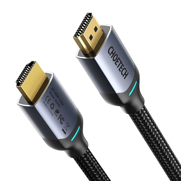 HDMI till HDMI-kabel Choetech XHH01, 8K, 2m (svart)
