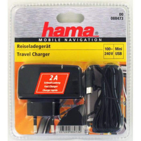 HAMA GPS Reseladdare Mini USB