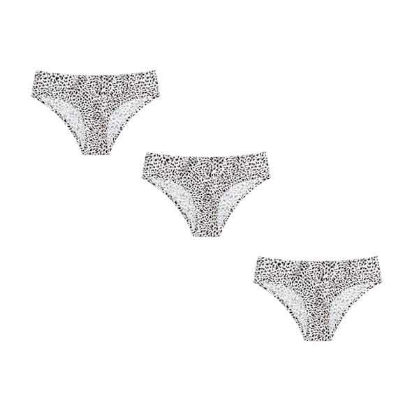 Leopardmönstrade underkläder, 3-pack XL
