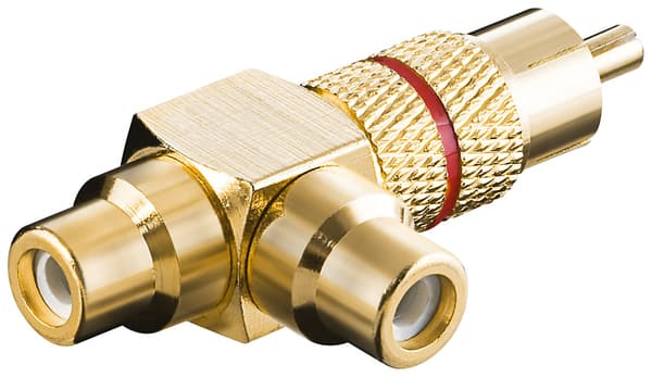 RCA-Y-adapter