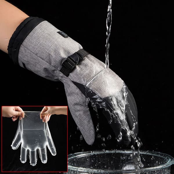 Uppvärmda termohandskar Gloves + 4000 mAh battery