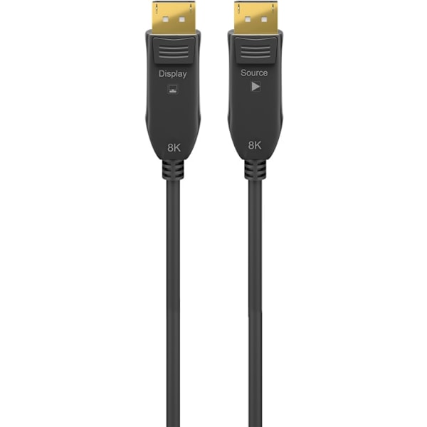 Optisk DisplayPort™-hybridkabel 2.x (2.0/2.1) (AOC), 40 Gbit/s