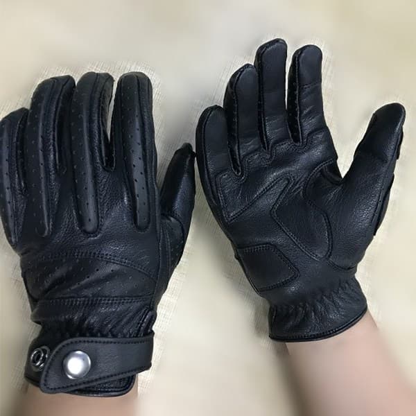 Motorcykelhandsker - sorte (touchscreen forlænget bagside) XL XL