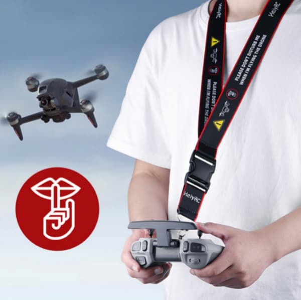 Halsrem til DJI FPV Combo Black Black