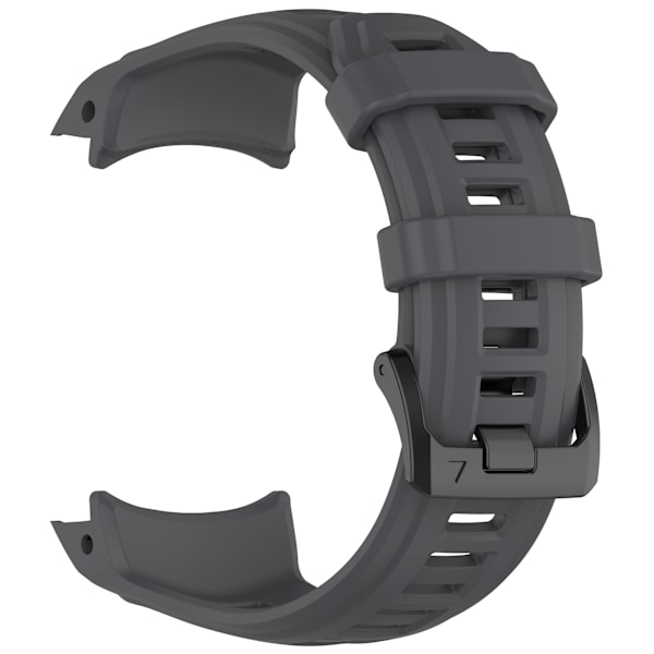 Silikonarmband för Garmin Instinct 3 (50mm) - Grafitgrå
