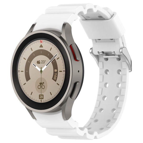 Silikone urrem til Samsung Galaxy Watch Hvid