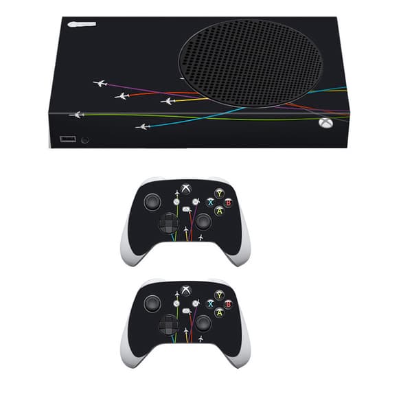 Xbox Series S -konsolin suojakalvosarja Black Black