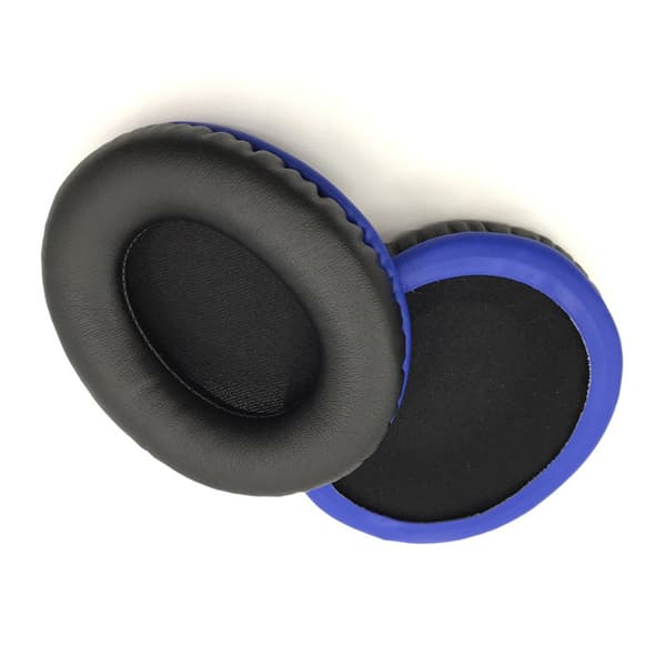 2 stk. Protein Læder Ørepuder Udskiftning Kompatibel med Kingston HyperX Cloud Stinger